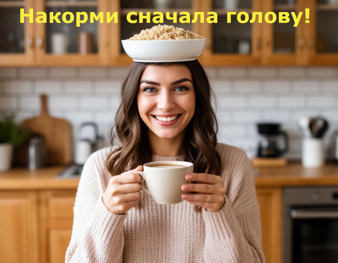 Тарелка на завтрак против тумана в голове